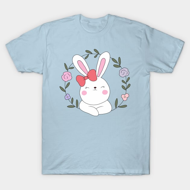 Little Bunny T-Shirt by valentinahramov